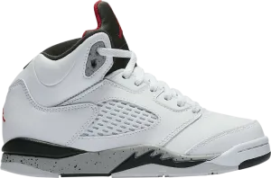 Air Jordan 5 Retro PS White Cement sneakers, white