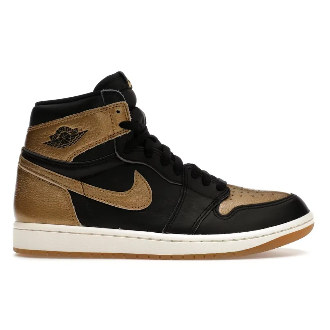 Air Jordan Retro 1 "Black Metallic Gold"