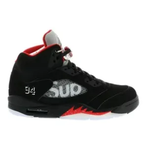 Air Jordan Retro 5 Supreme Black