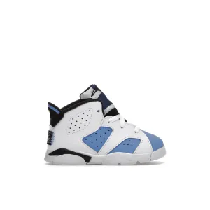 Air Jordan Retro 6 "UNC White" (TD)