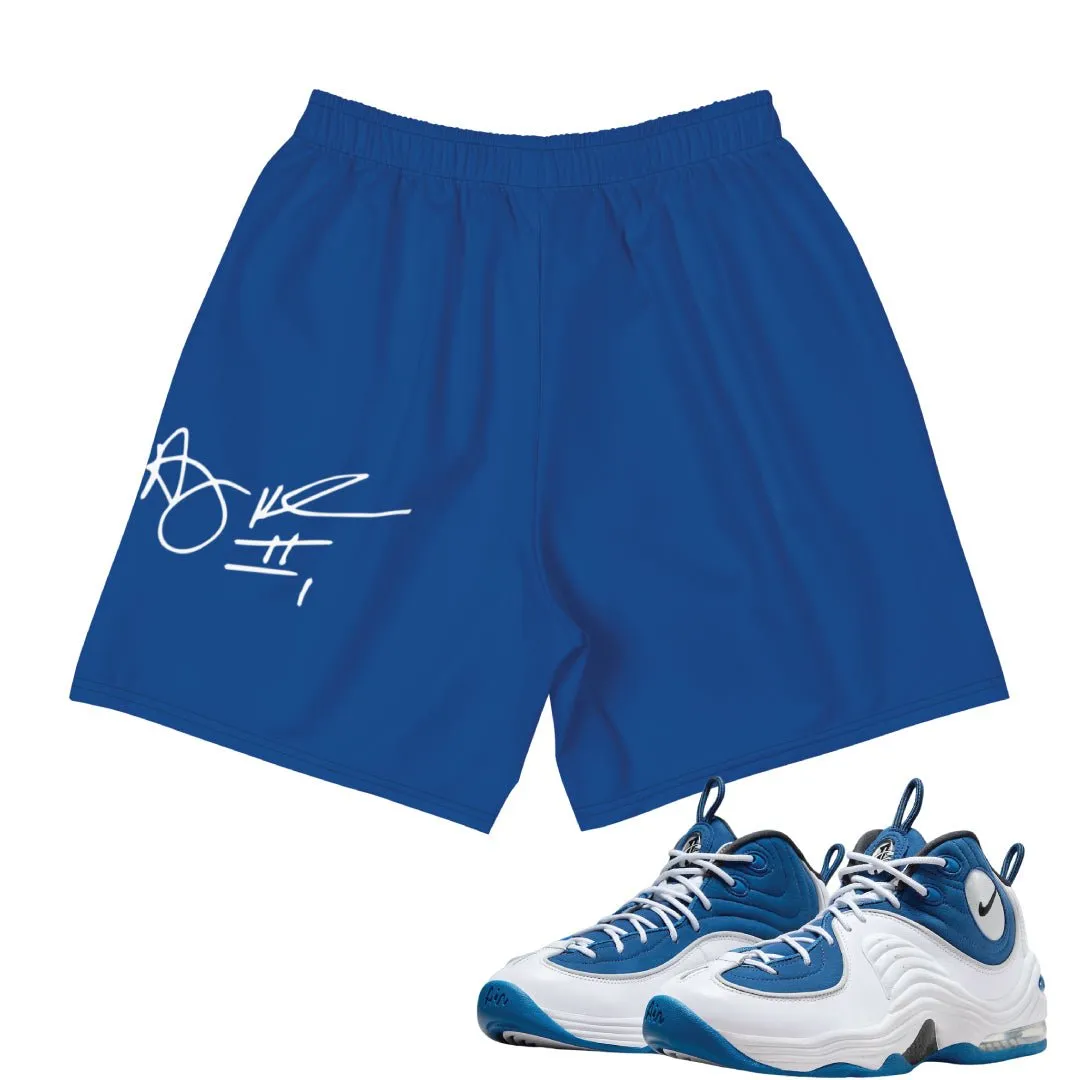 Air Penny 2 Atlantic Blue Mesh Lil Penny Shorts