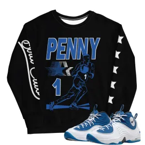 Air Penny 2 Atlantic Blue "Penny 1" Sweatshirt