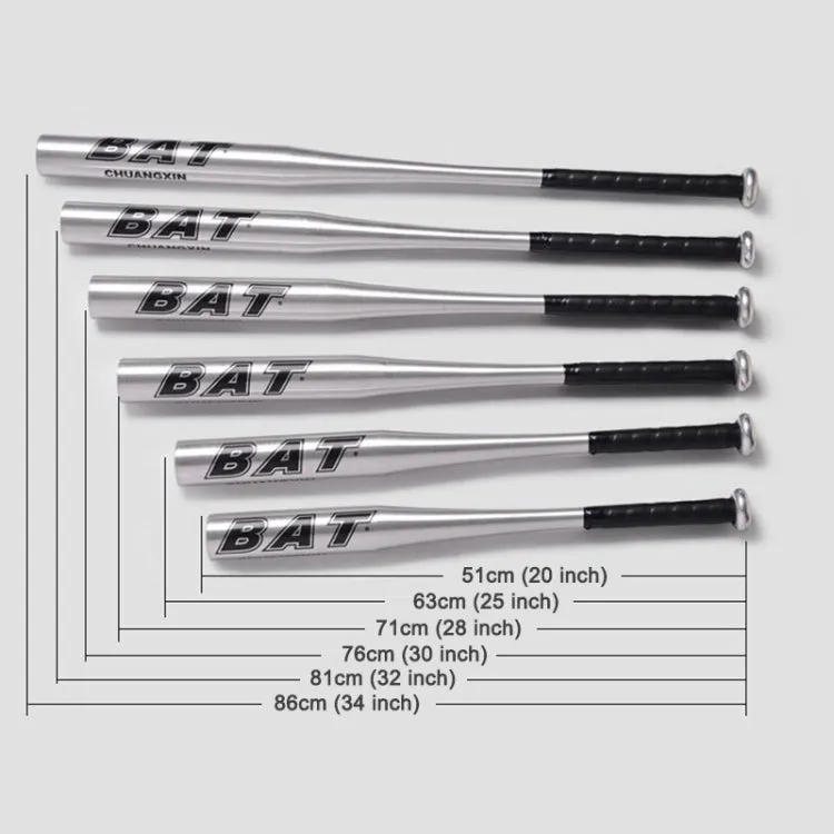 Aluminium Alloy Baseball Bat Of The Bit Softball Bats, Size:34 inch(85-86cm)(Red)