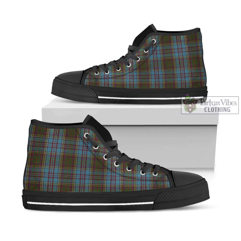 Anderson Tartan High Top Shoes