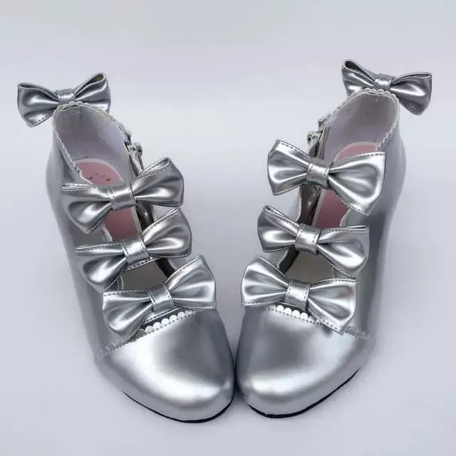 Antaina~Sweet Lolita Shoes High-Top Shoes Customized Heel Height