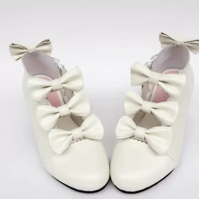 Antaina~Sweet Lolita Shoes High-Top Shoes Customized Heel Height