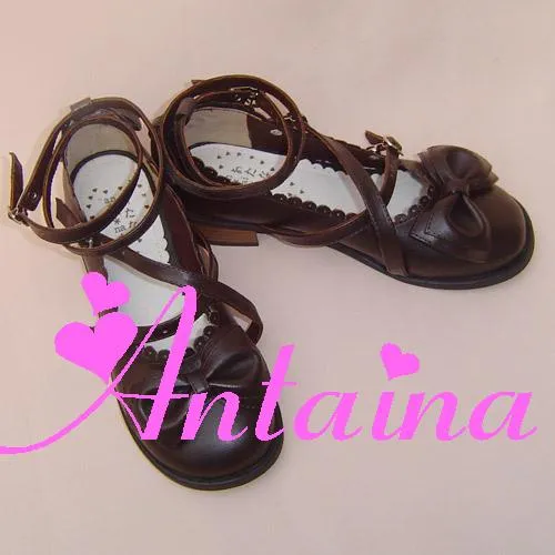 Antaina~Sweet Lolita Shoes Japanese Style Tea Party Lolita Shoes Size 42-45