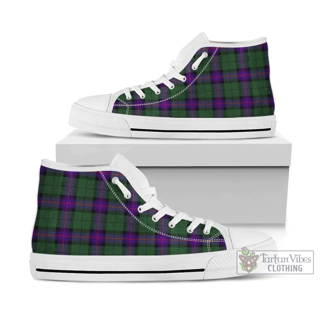 Armstrong Modern Tartan High Top Shoes