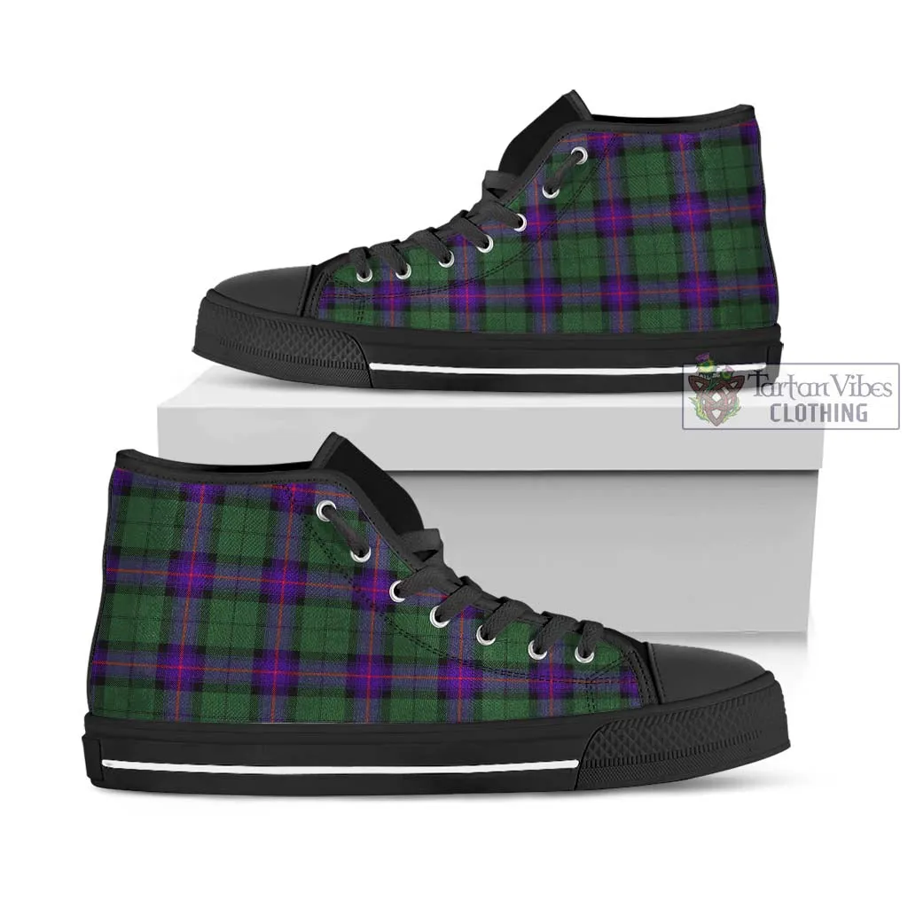 Armstrong Modern Tartan High Top Shoes