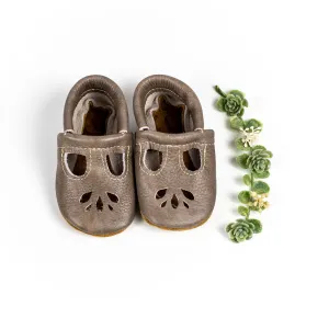 Baby Leather LOTUS T-Strap Shoes | Dovetail