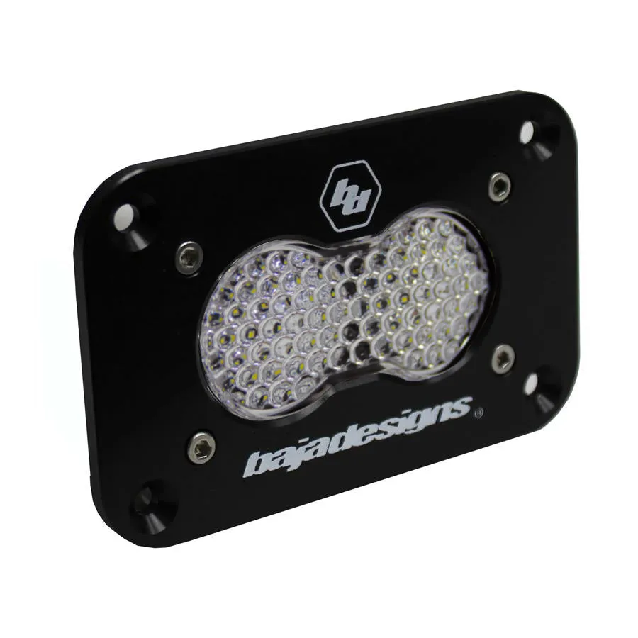 Baja Designs S2 Sport LED Light - Black Flush Mount