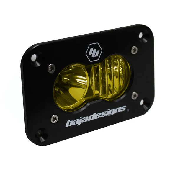 Baja Designs S2 Sport LED Light - Black Flush Mount