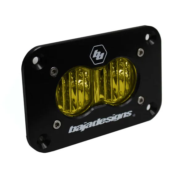 Baja Designs S2 Sport LED Light - Black Flush Mount