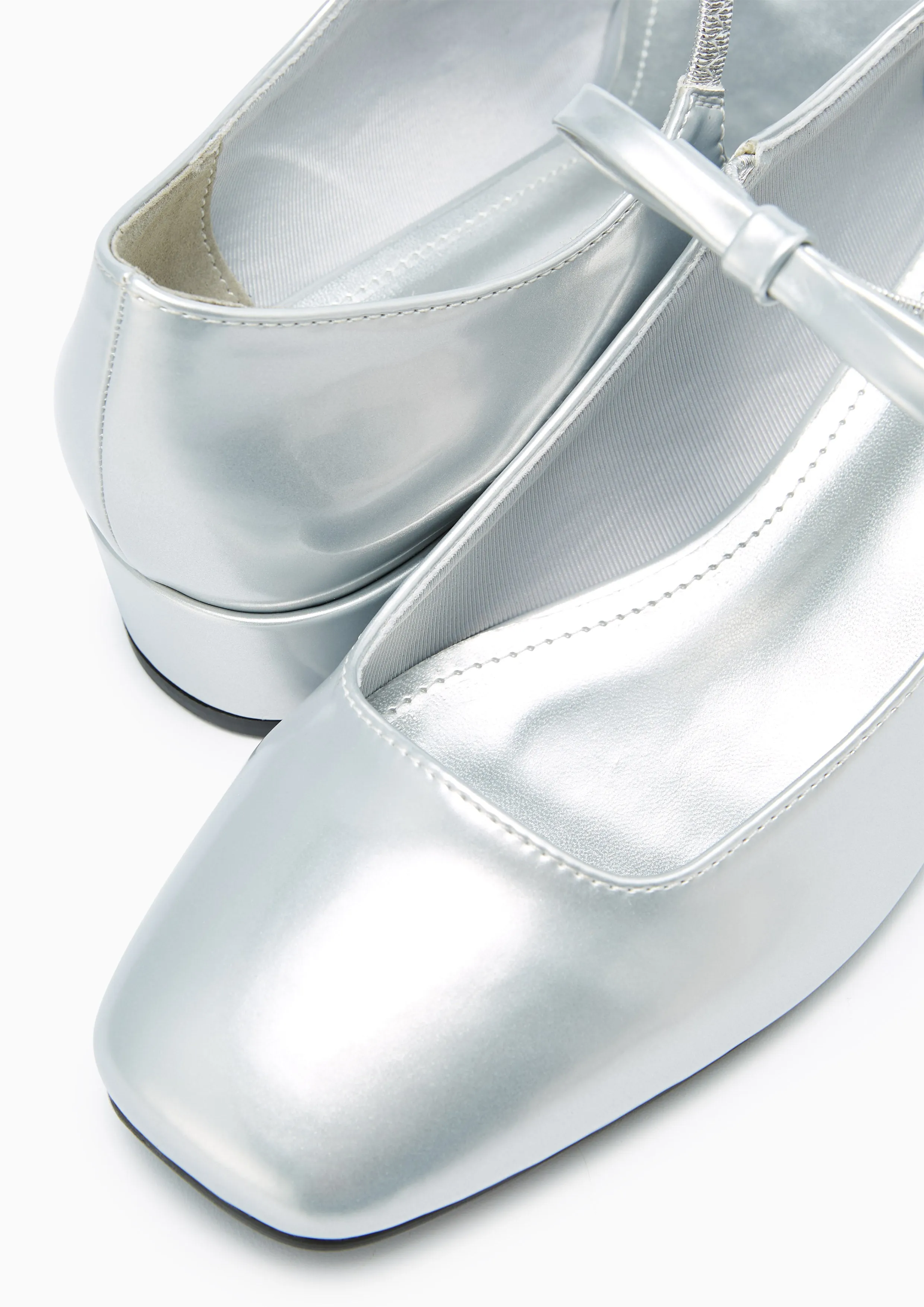 Baraka Ballerinas Silver