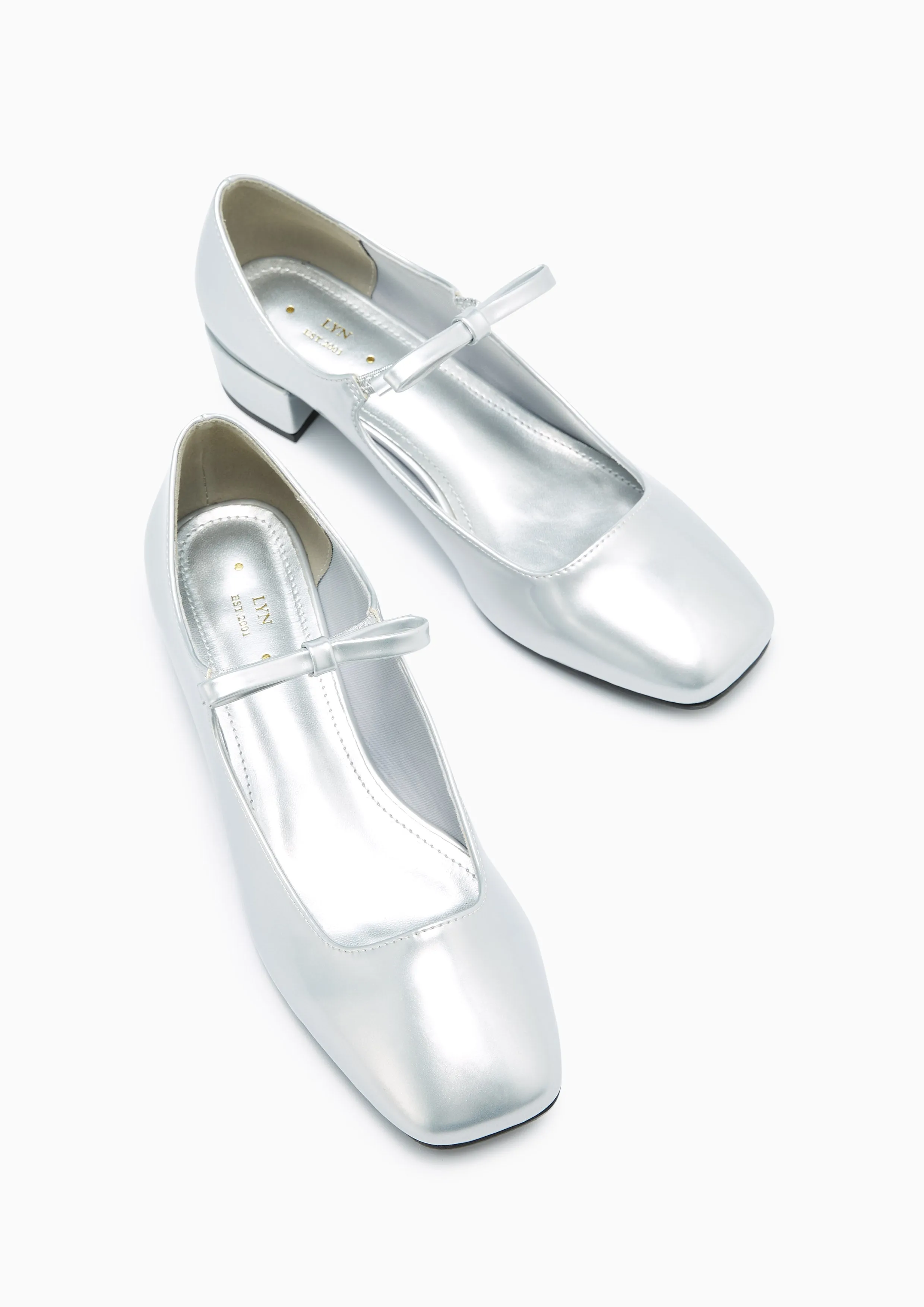 Baraka Ballerinas Silver