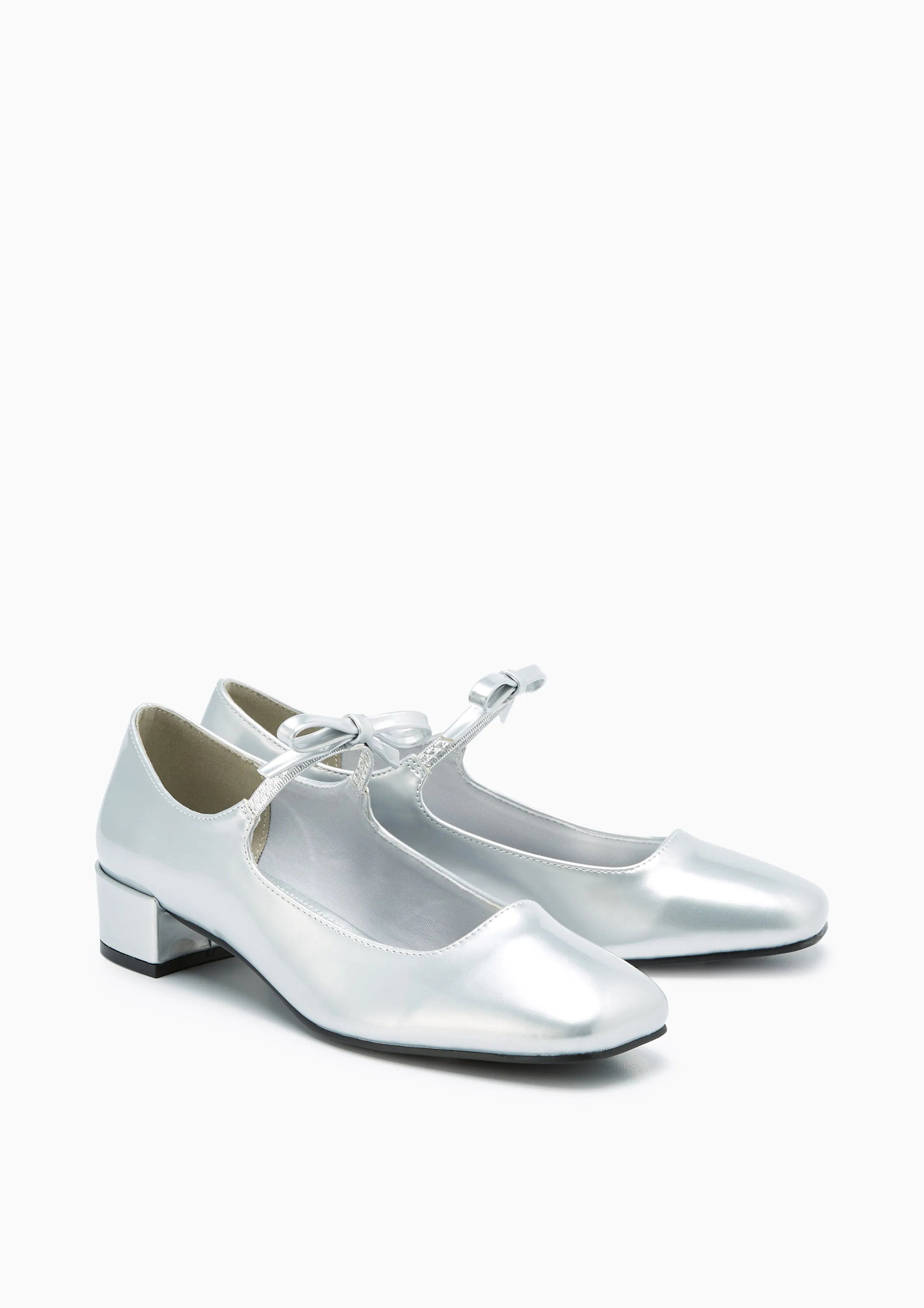 Baraka Ballerinas Silver