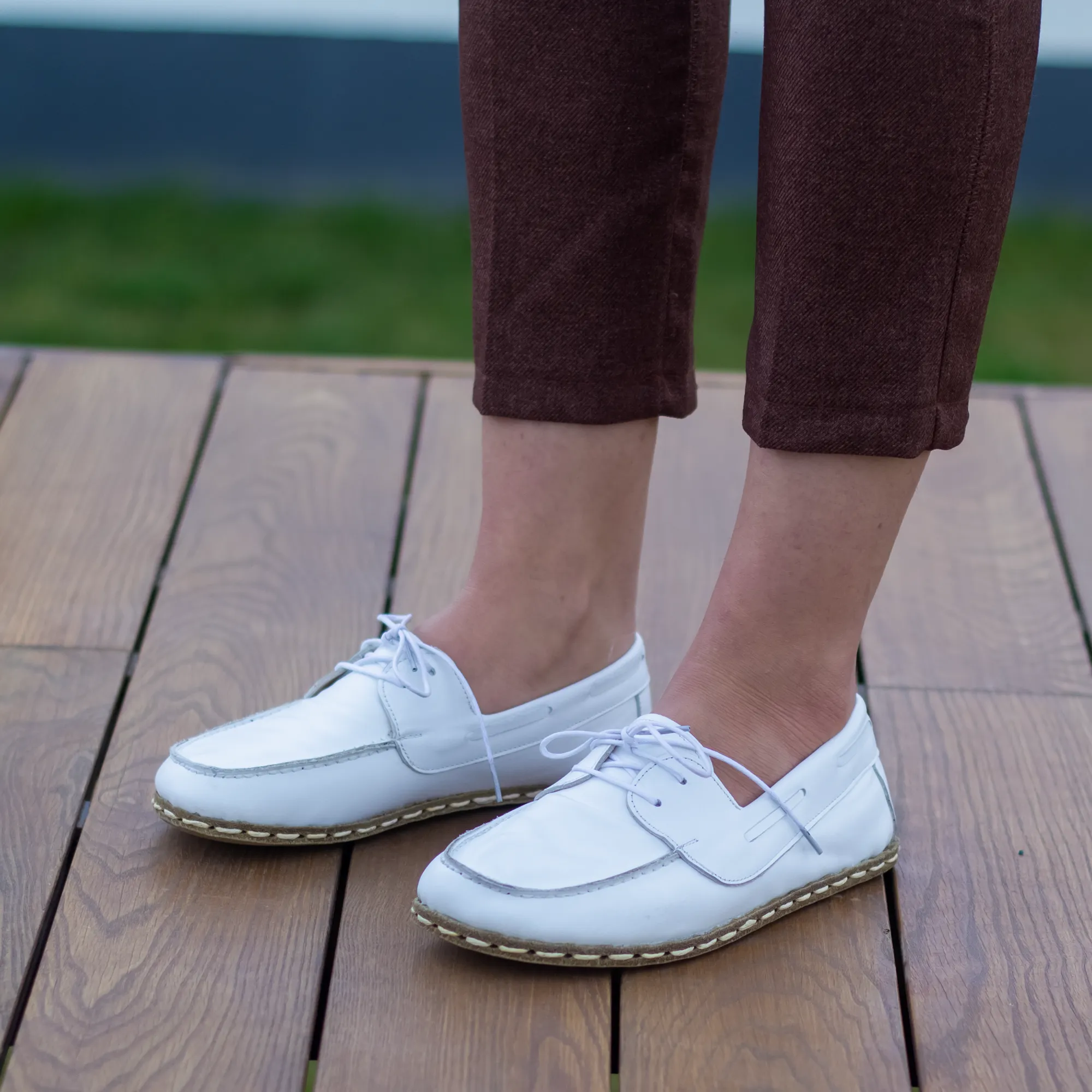 Barefoot Minimalist Shoes White for Women