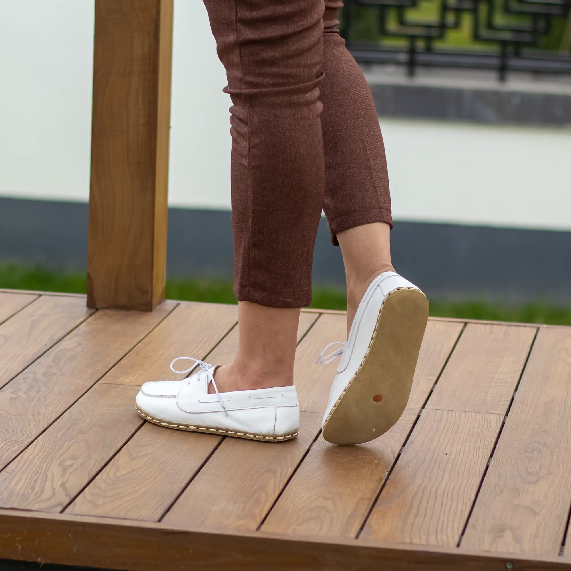 Barefoot Minimalist Shoes White for Women