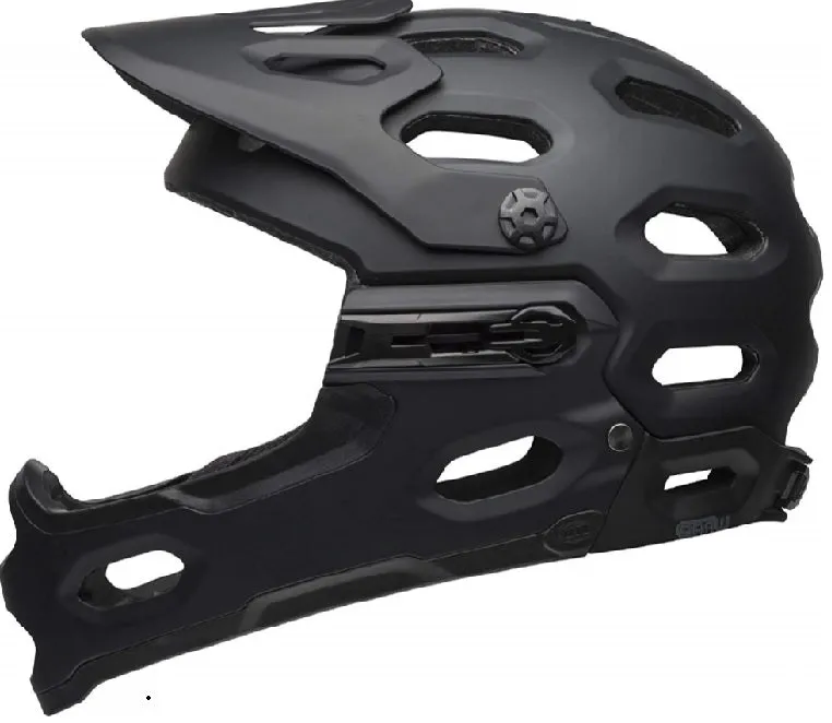 Bell Bike Super 3R Mips Helmet Matte Black Medium - Open Box (Without Box)