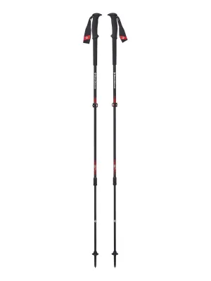 Black Diamond Trail Pro Trekking Poles Fire Red