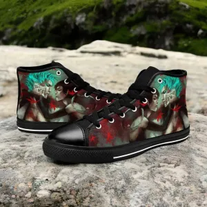 Bleach Grimmjow Jaegerjaquez Soifon Shoes High Top Sneakers for Kids and Adults