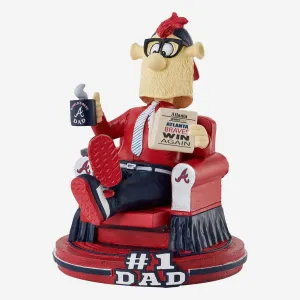 Blooper Atlanta Braves No 1 Dad Mascot Bobblehead