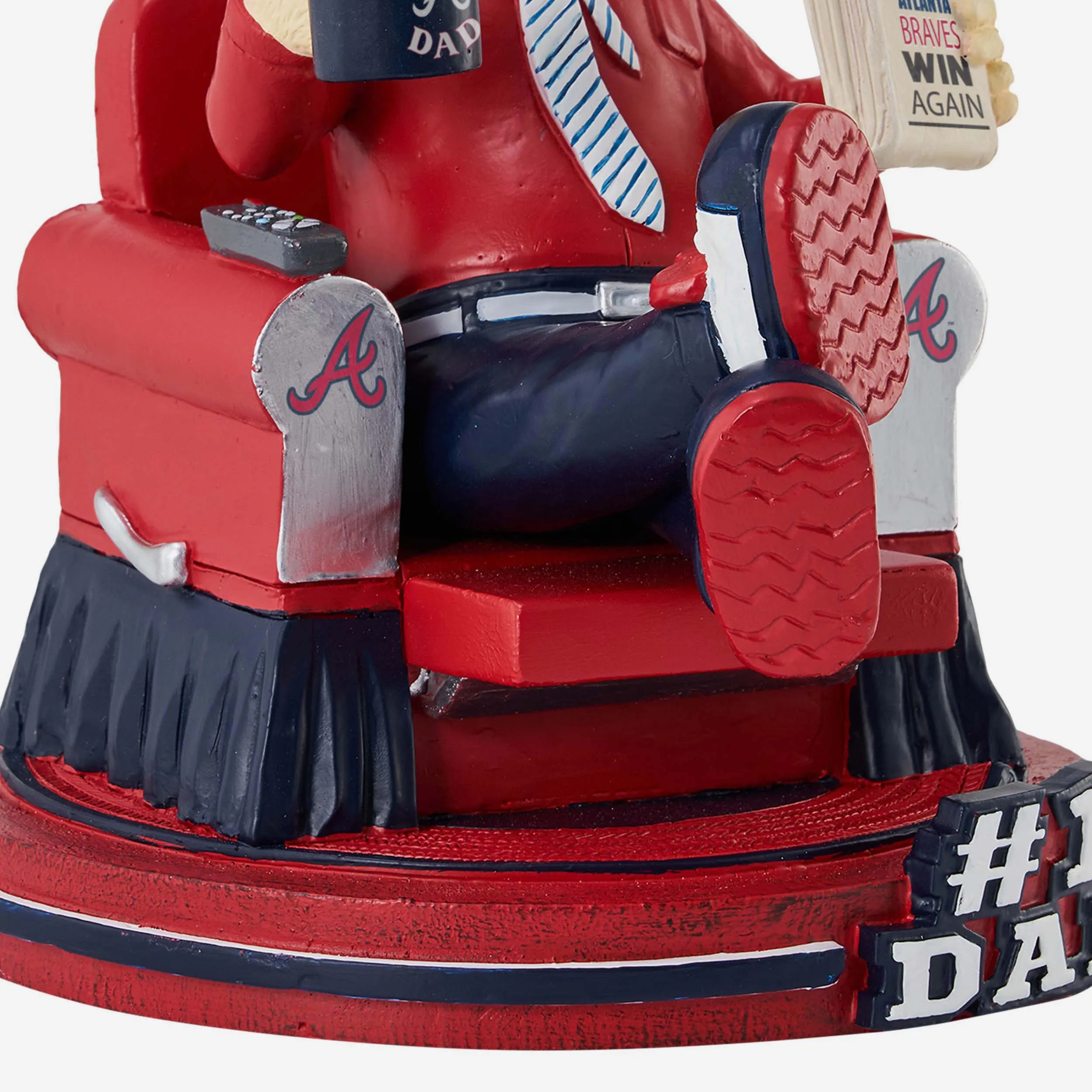 Blooper Atlanta Braves No 1 Dad Mascot Bobblehead