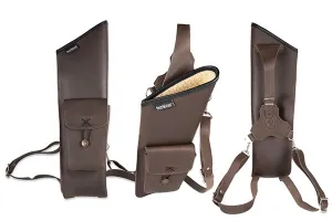 Bowman Back Quiver leather Buck Trail