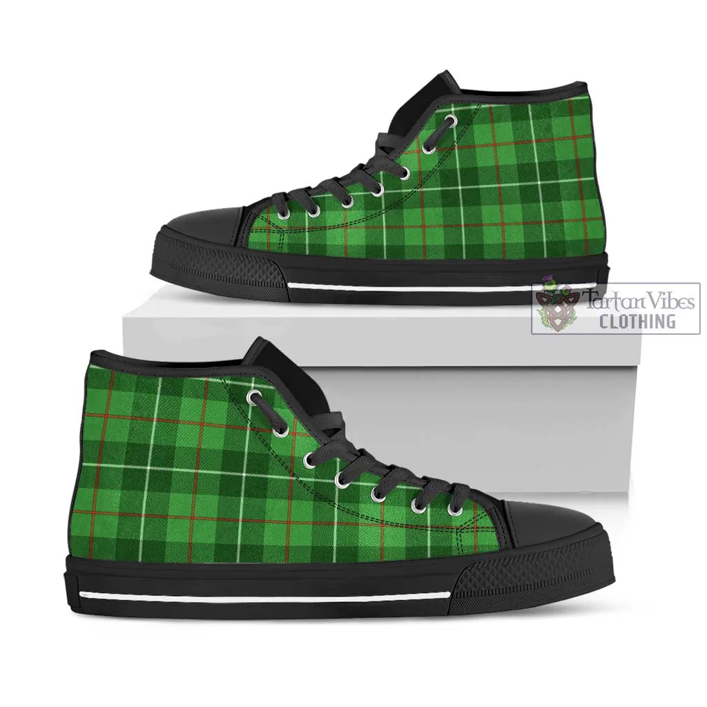 Boyle Tartan High Top Shoes