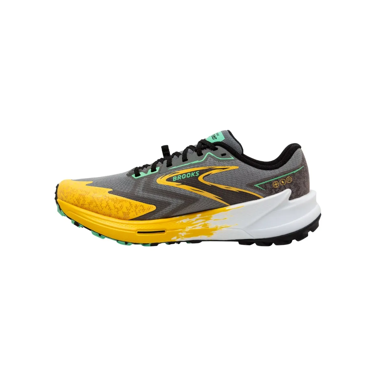 Brooks Catamount 3 Shoes Yellow Black SS24