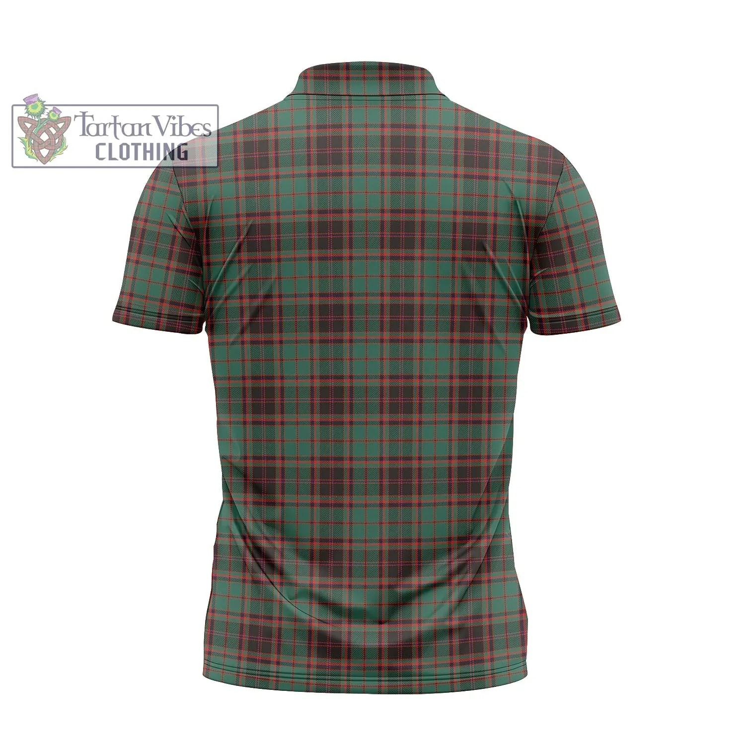 Buchan Ancient Tartan Zipper Polo Shirt