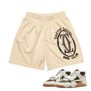 Cactus Jack Jumpman Sail Cartel Mesh Shorts