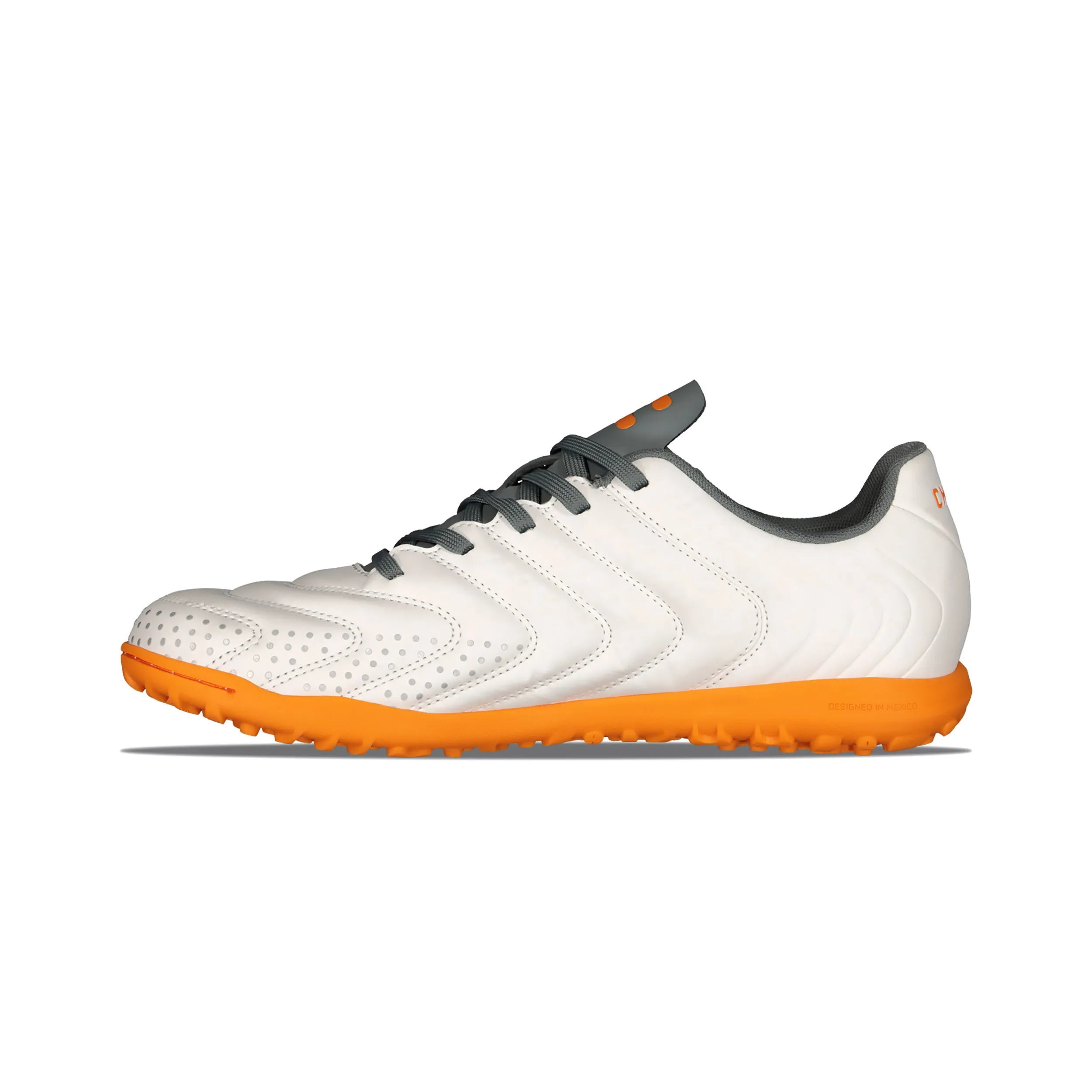 Charly Encore TF Shoes - White/Orange