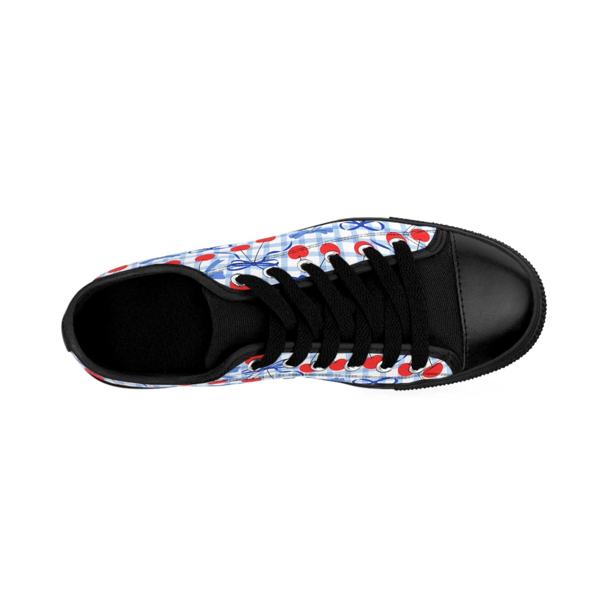 Cherry and Bows Men's Sneakers