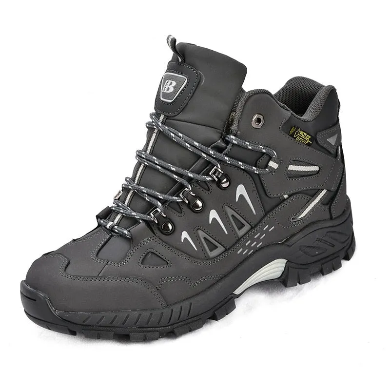 Classics Style Men Leather Hiking Shoes