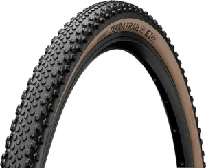 Continental Terra Trail Tire - 700 x 40 Tubeless Folding Black/Brown PureGrip ShieldWall System E25