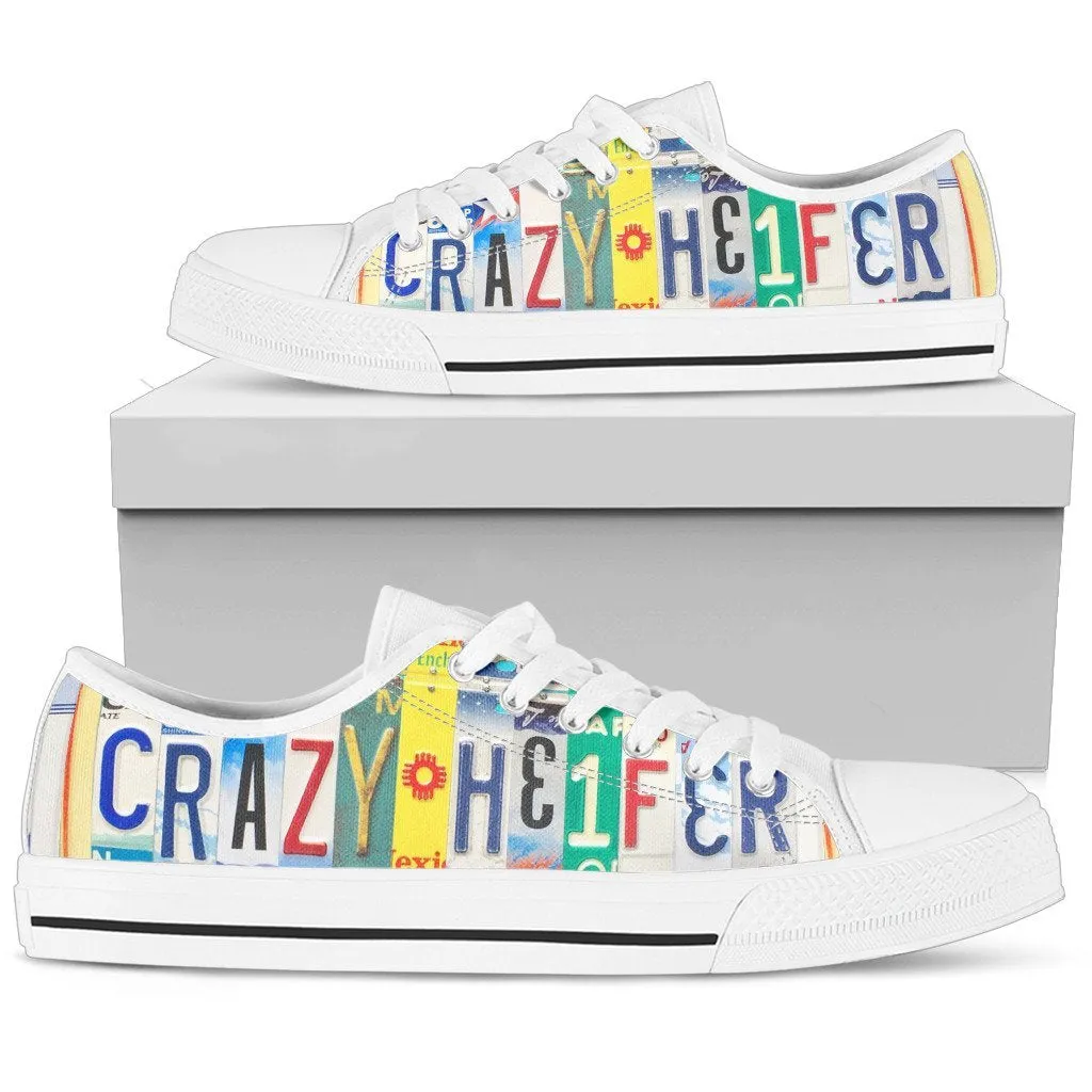 Crazy Heifer Low Top Shoes