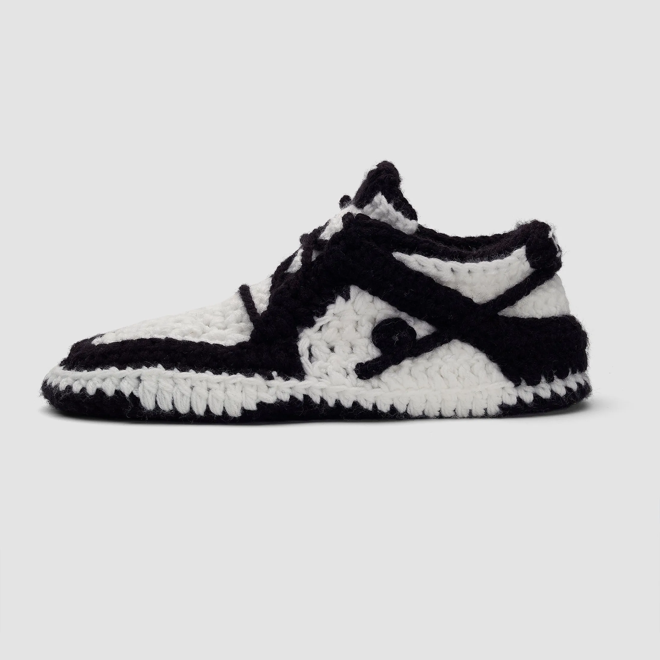 Crochet IB "Panda" Slippers (All Sizes) PRE-ORDER