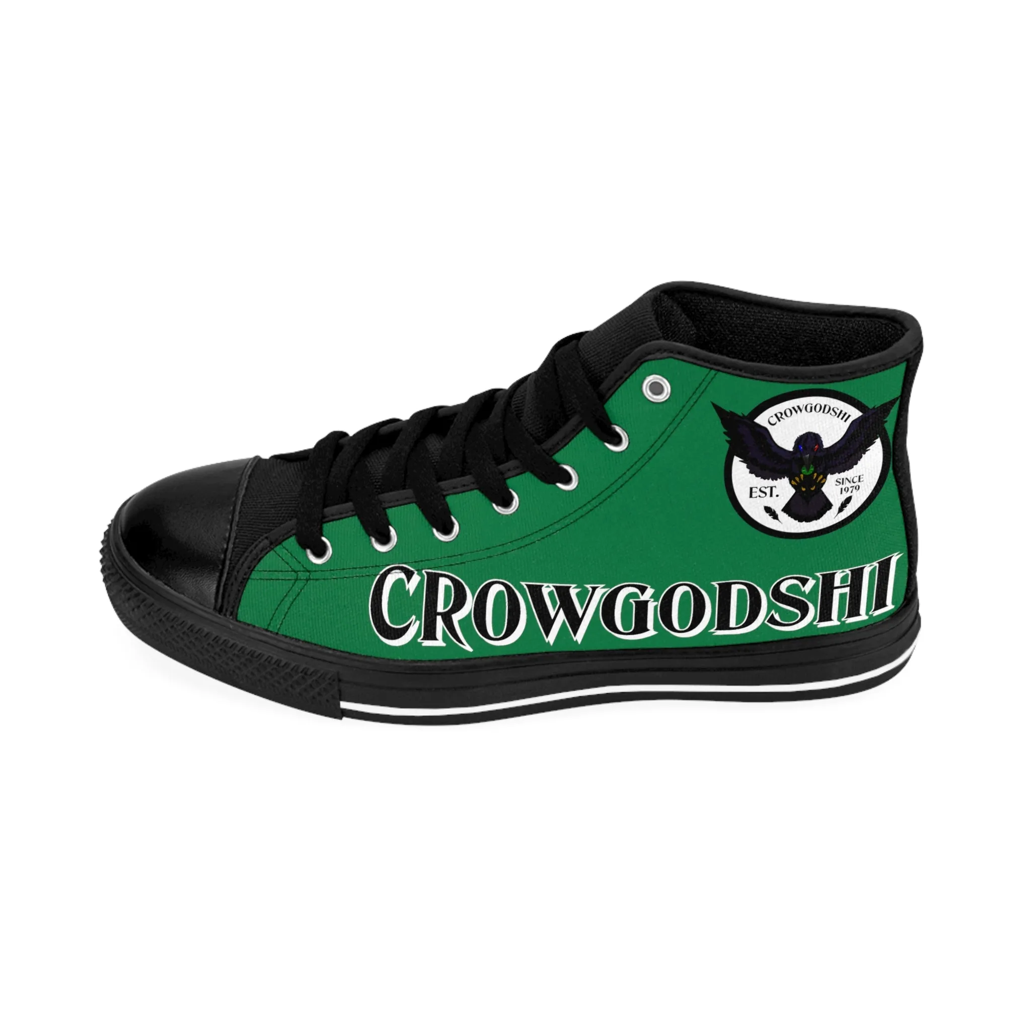 Crowgodshi High-Tops, GREEN