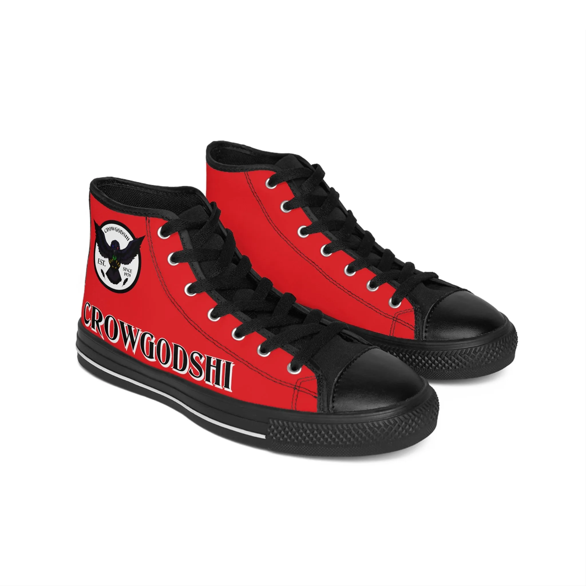 Crowgodshi High-Tops, RED