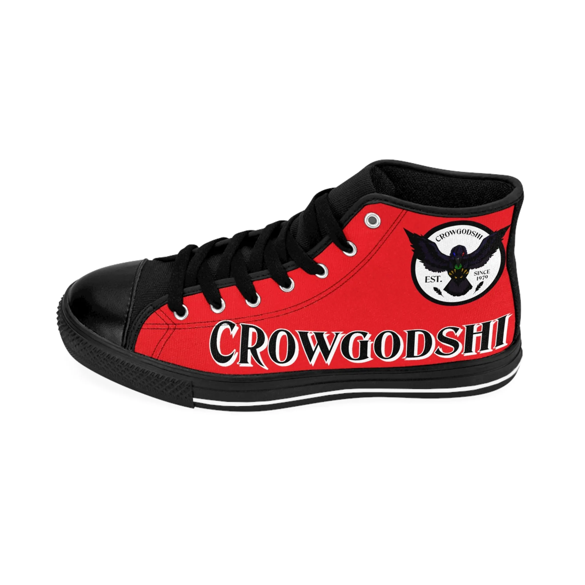 Crowgodshi High-Tops, RED