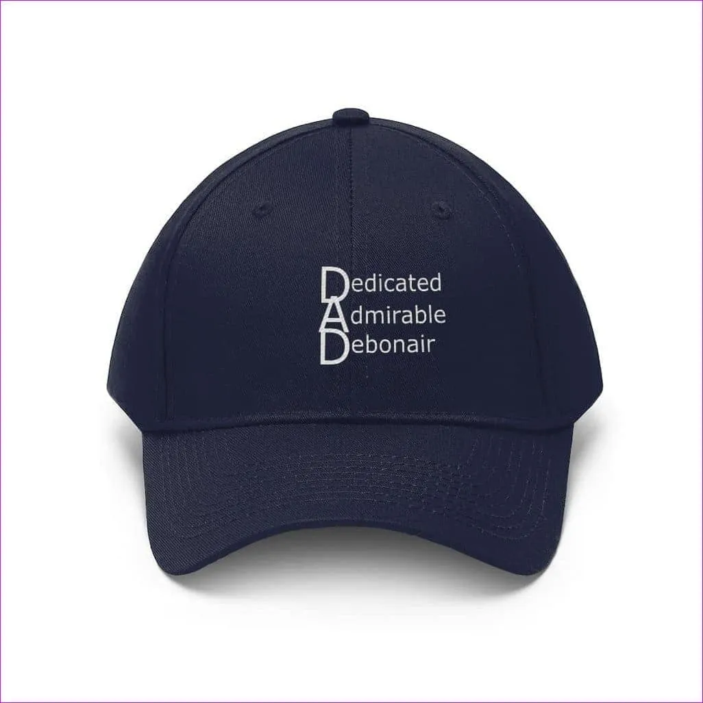 D.A.D Acronym Twill Father's Day Gift Hat