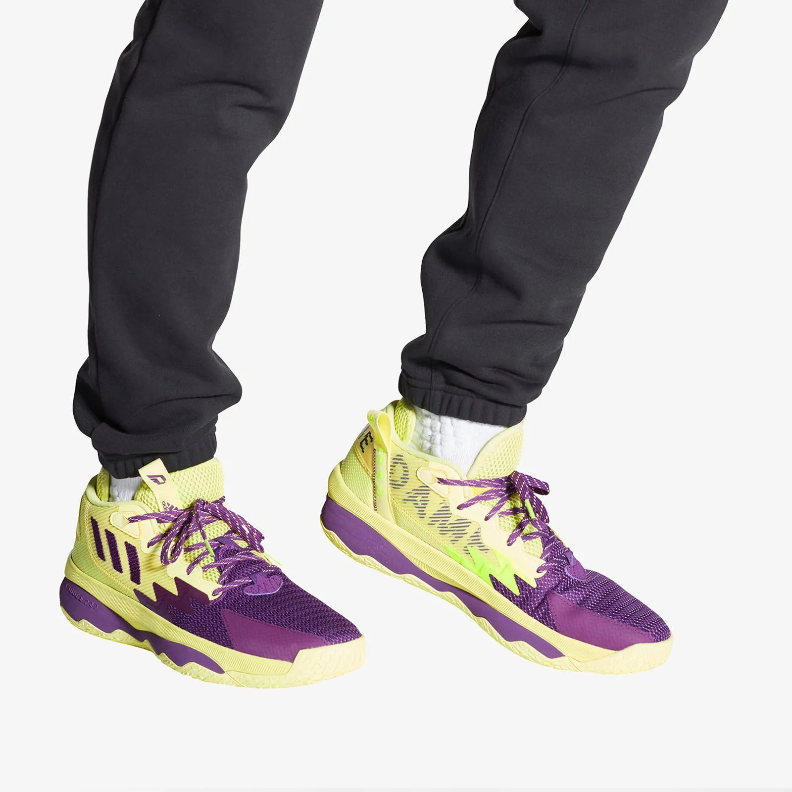 Dame 8 Junior - Yellow/Purple