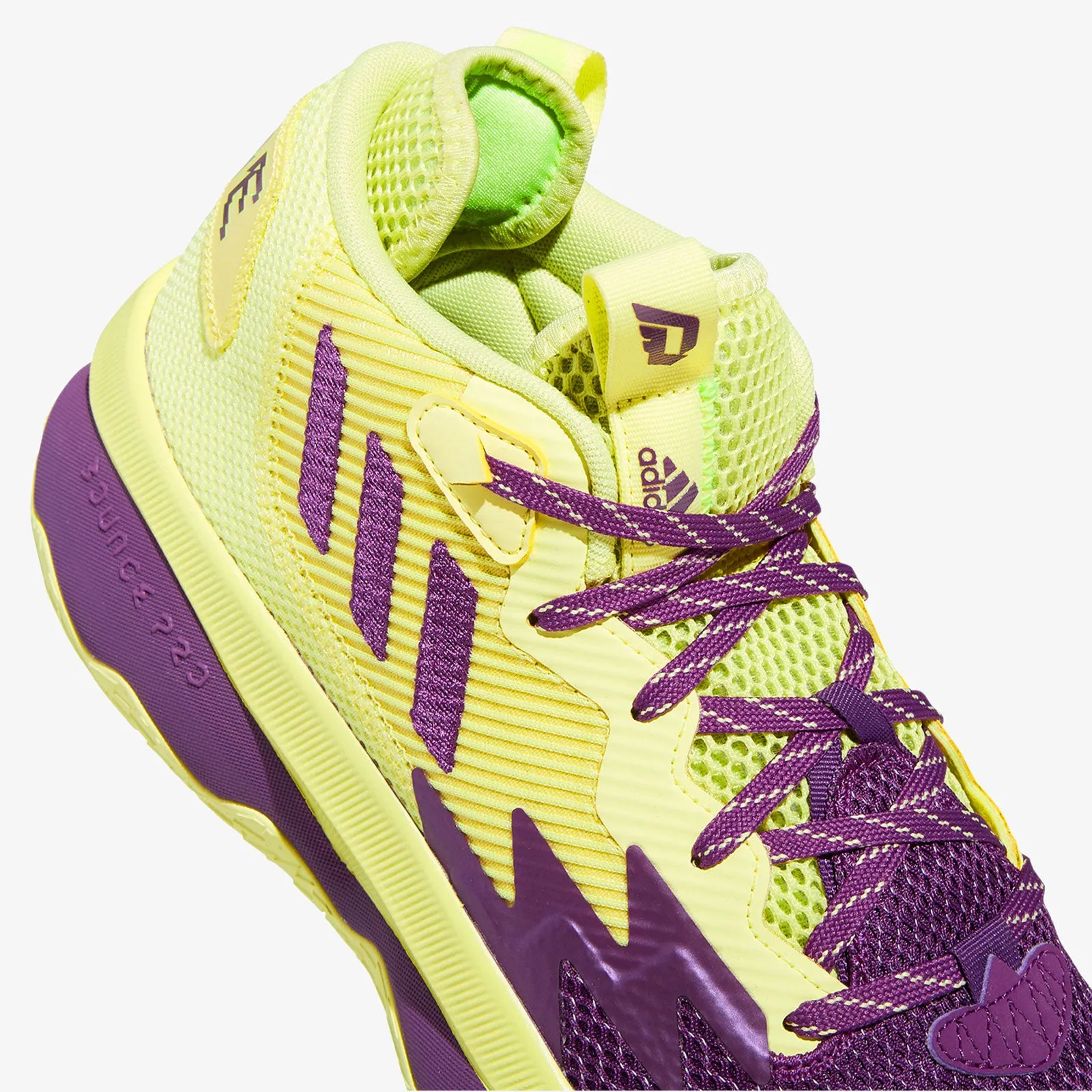 Dame 8 Junior - Yellow/Purple