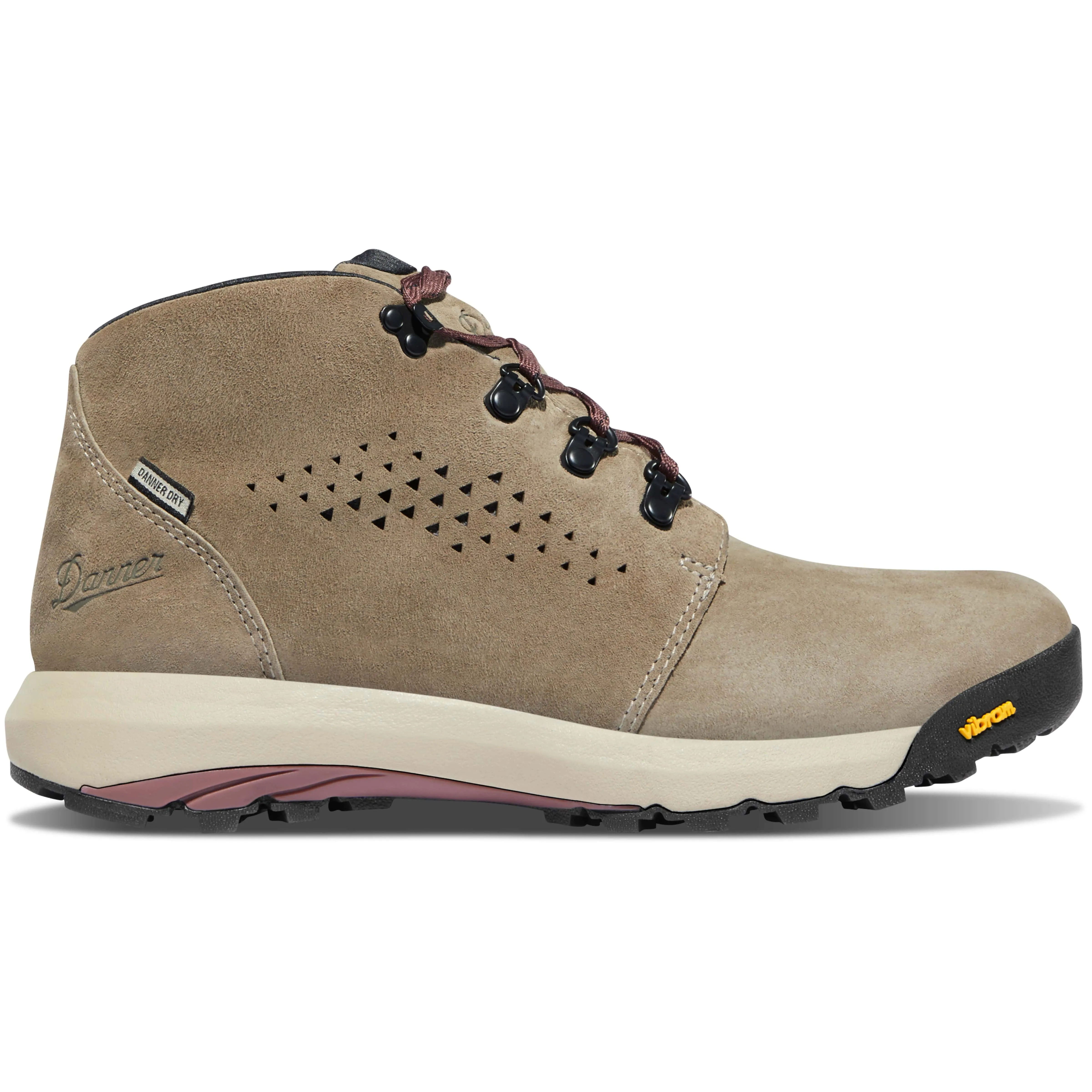 Danner Women's Inquire Chukka Gray/Plum Hiking Boots 64501