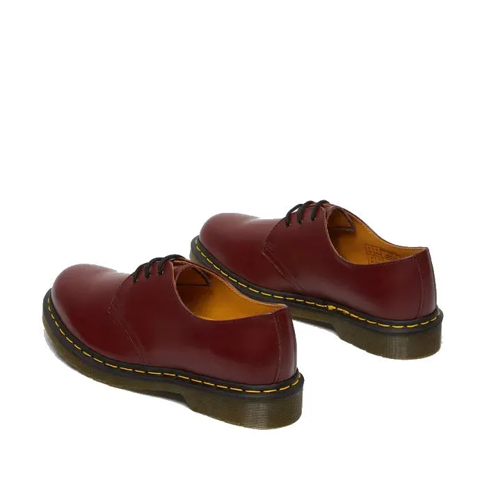 Dr Martens - 1461 Cherry Red Leather Oxford 3 Eye Shoes