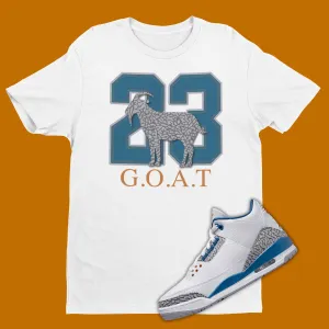 Exclusive Got Air Jordan 3 Wizards Matching Shirt