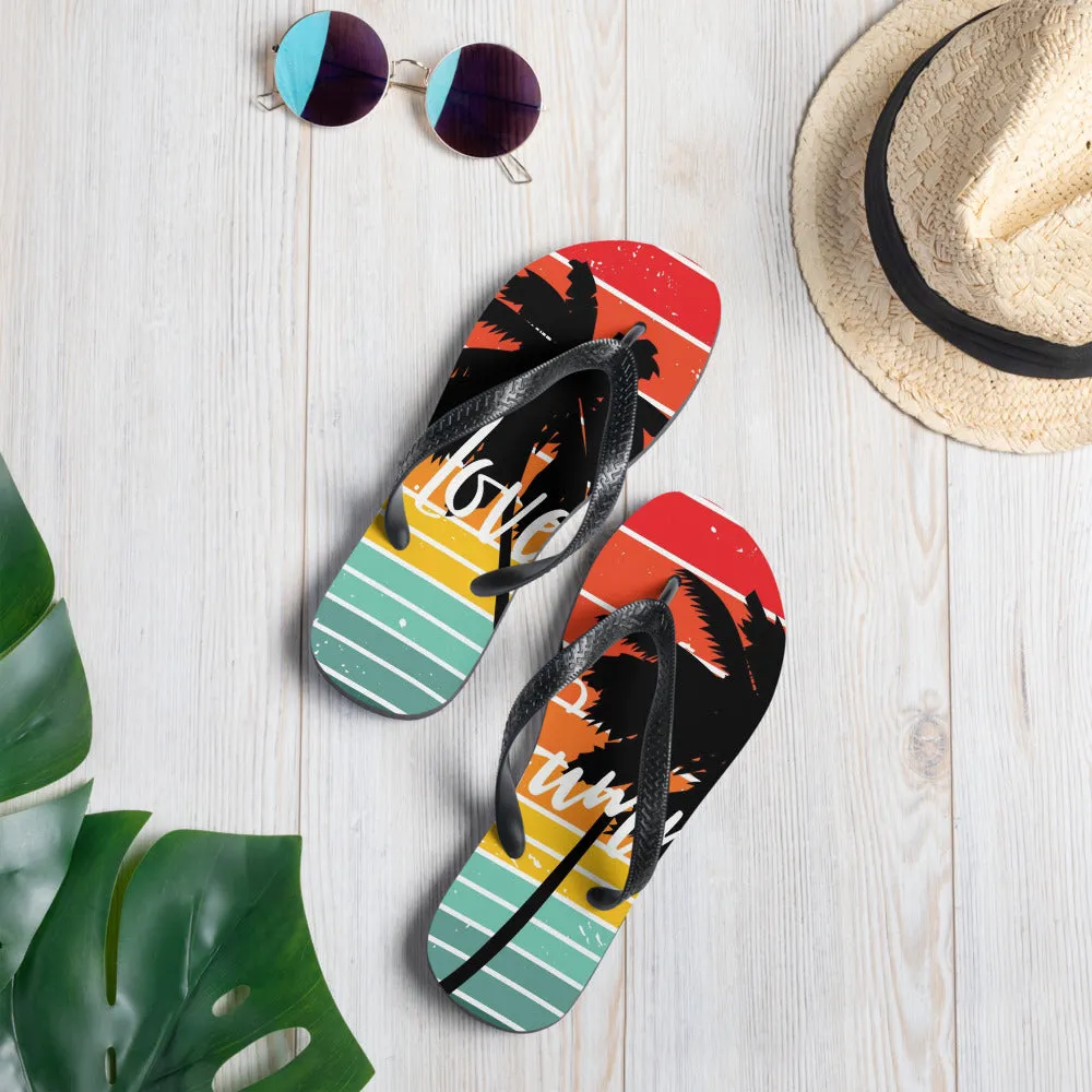 Flip-Flops Love summer / Fashion Flip flops / Summer outfits (Shipping from US & Latvia)