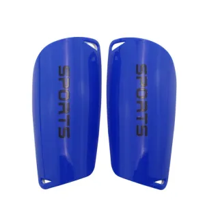 Football Shin Pads Reinforced Shin Pads Sports Calf Pads(Blue M)