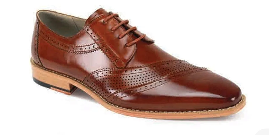 Giovani Genuine Leather Lace Up